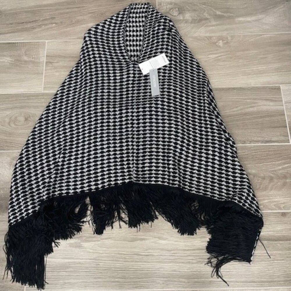CHICO'S womens poncho small